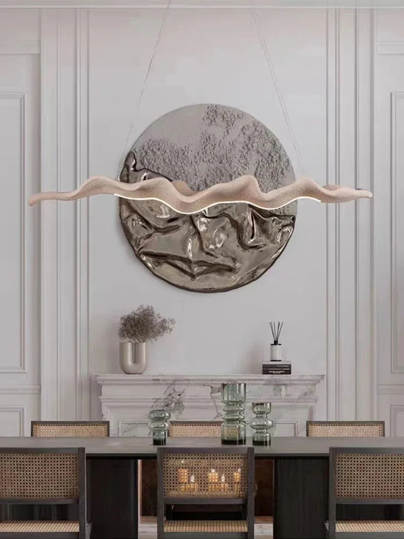 Suspension moderne et raffiné en fer forgé – Calypso