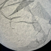 Suspension LED en métal blanc pour chambre d'enfant – Lunaris