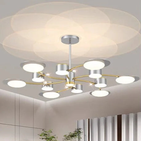 Lustre Alumorio vue ambiance | Luxarmonie