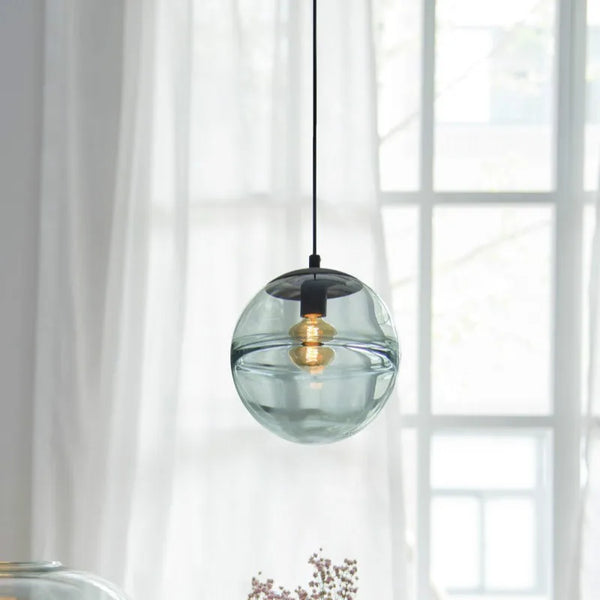 Suspension moderne en verre pour chambre – Oréade
