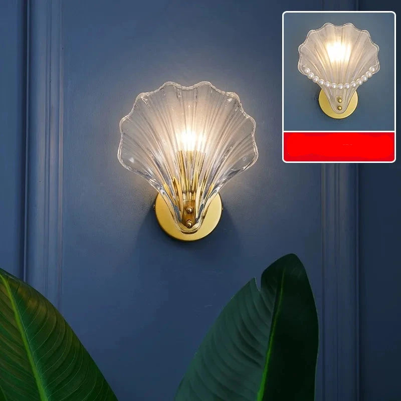 Applique Murale en Verre Style Nordique pour Chambre – Célestium