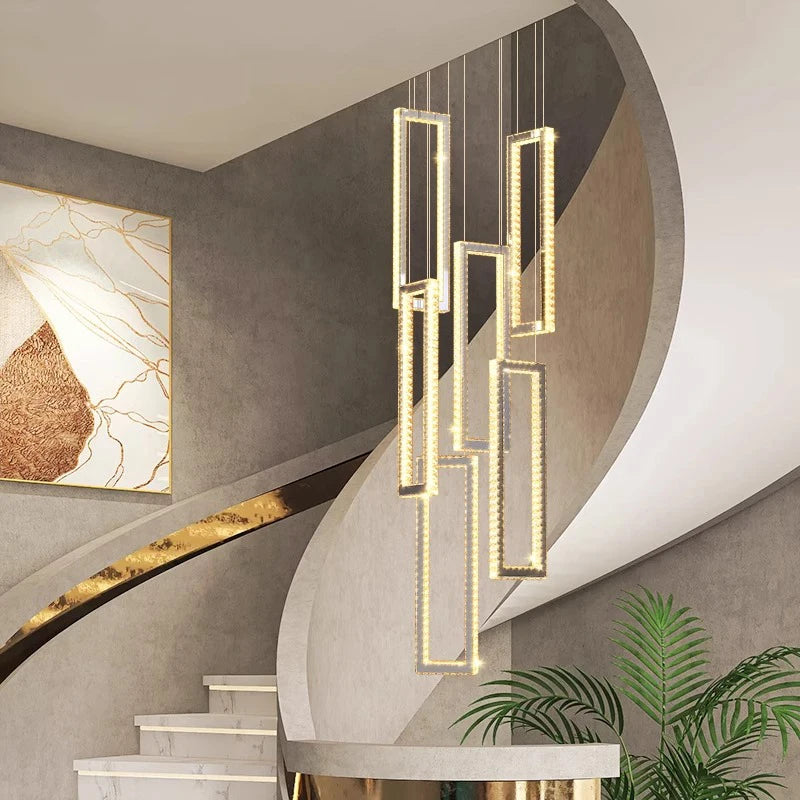 Lustre Crista vue ambiance | Luxarmonie