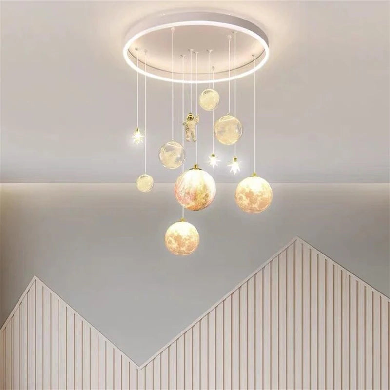 Suspension Enfant LED Dimmable Design Céleste – Dringas