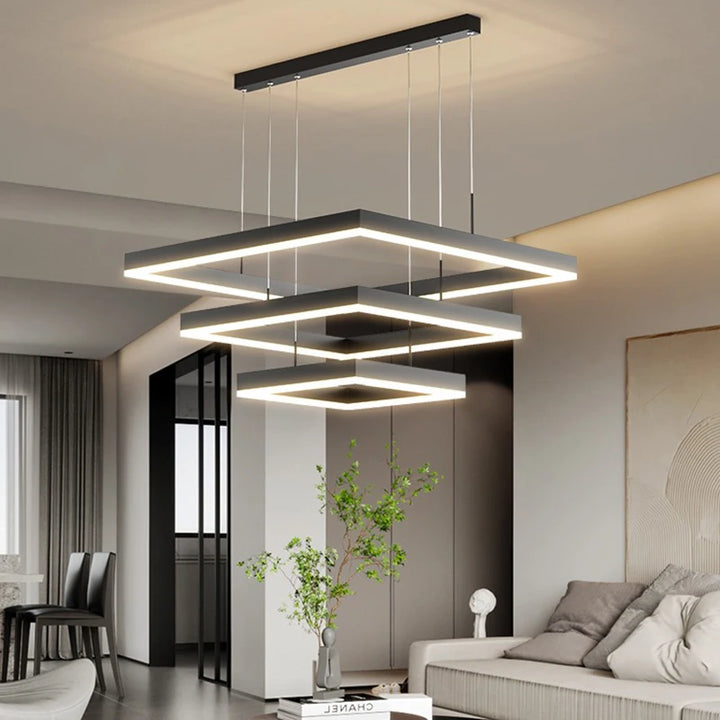 Lustre Moderne en Alliage pour Salle à Manger – Eclariana