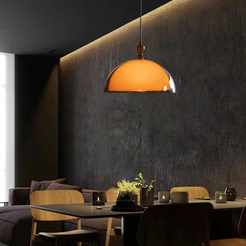 Suspension acrylique marron pour salle à manger – Armoniel