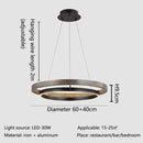 Modern minimalist iron chandelier for dining room – Cirondei