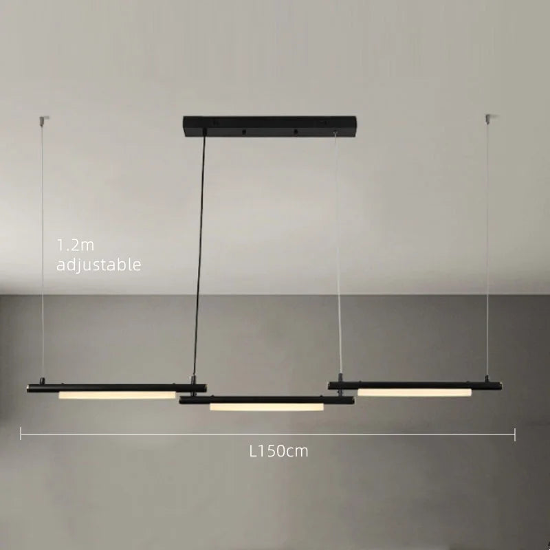 Lustre moderne en fer pour salon – Alastreon