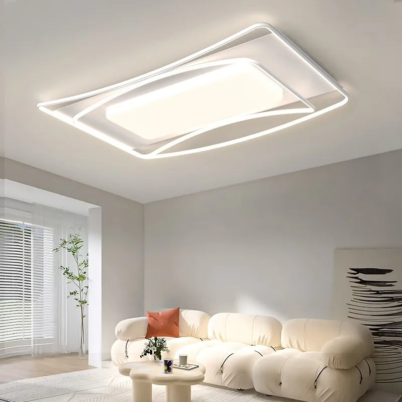 Plafonnier Architecture Légère Finition Blanche – Illéa