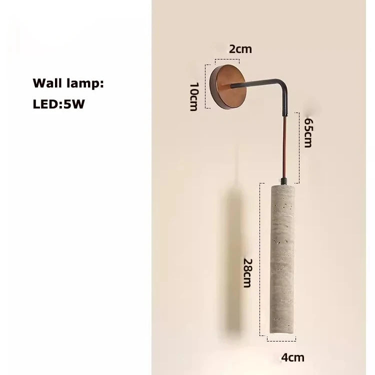 Lustre contemporain en pierre et acier pour salle à manger – Silexor