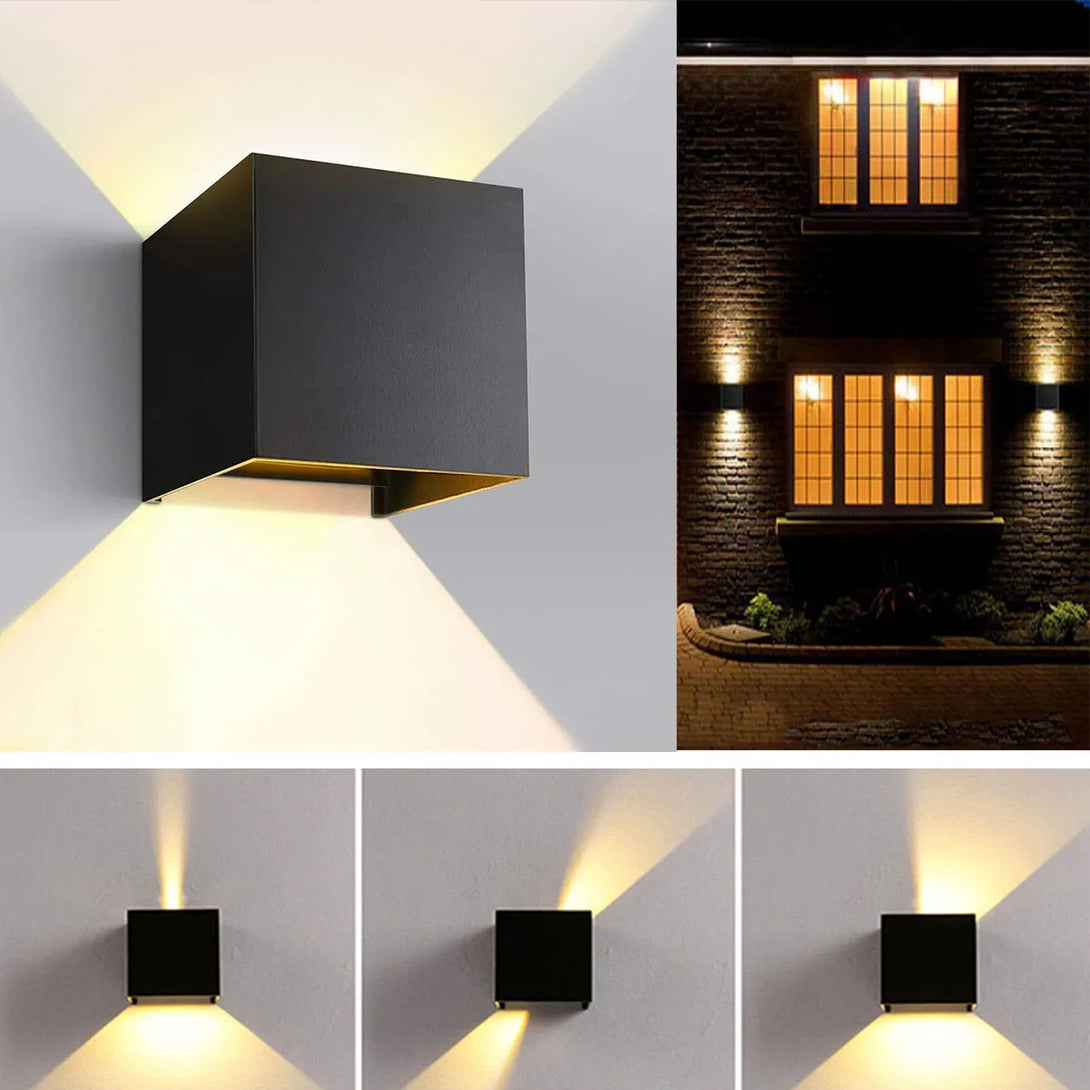 Applique murale LED moderne en aluminium – Krysalys