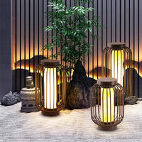 Lampe de pelouse moderne en acier inoxydable – Taléria