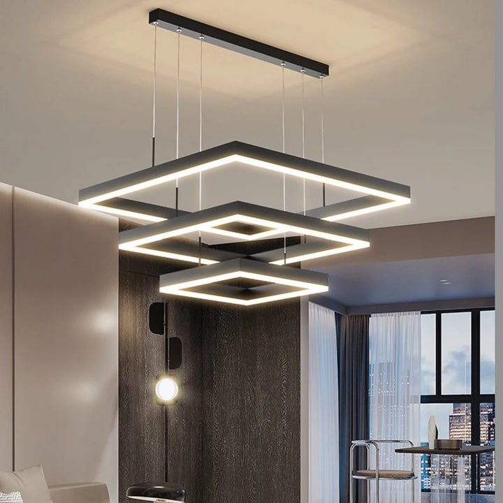 Lustre Moderne en Alliage pour Salle à Manger – Eclariana