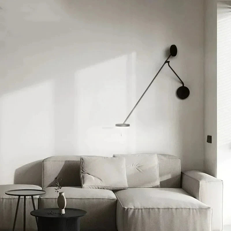 Applique Murale Noire en Métal pour Chambre et Bureau – Oréclaire