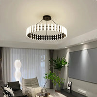 Lustre Circulaire Moderne en Fer pour Salon – Cironde