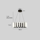 Lustră circulară modernă din fier pentru living – Cironder