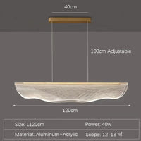 Suspension moderne en fer pour salons et chambres – Estelaris