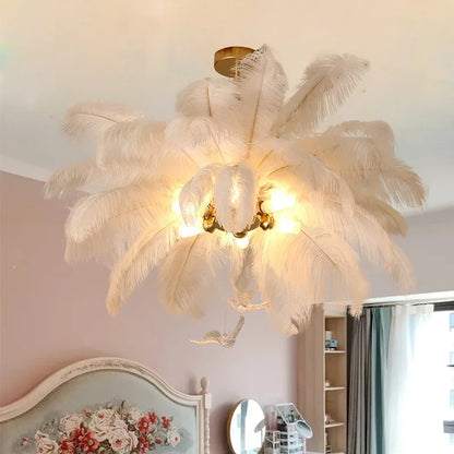 Featherelle Chandelier photo 6 | Luxarmonie