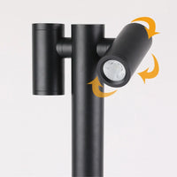 Lampadaire de jardin moderne en aluminium – Sylvaria