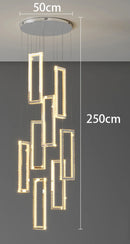 Modern crystal chandelier for living room – Crista