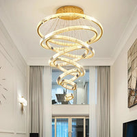 Suspension moderne en cristal pour salle à manger – Cristarion