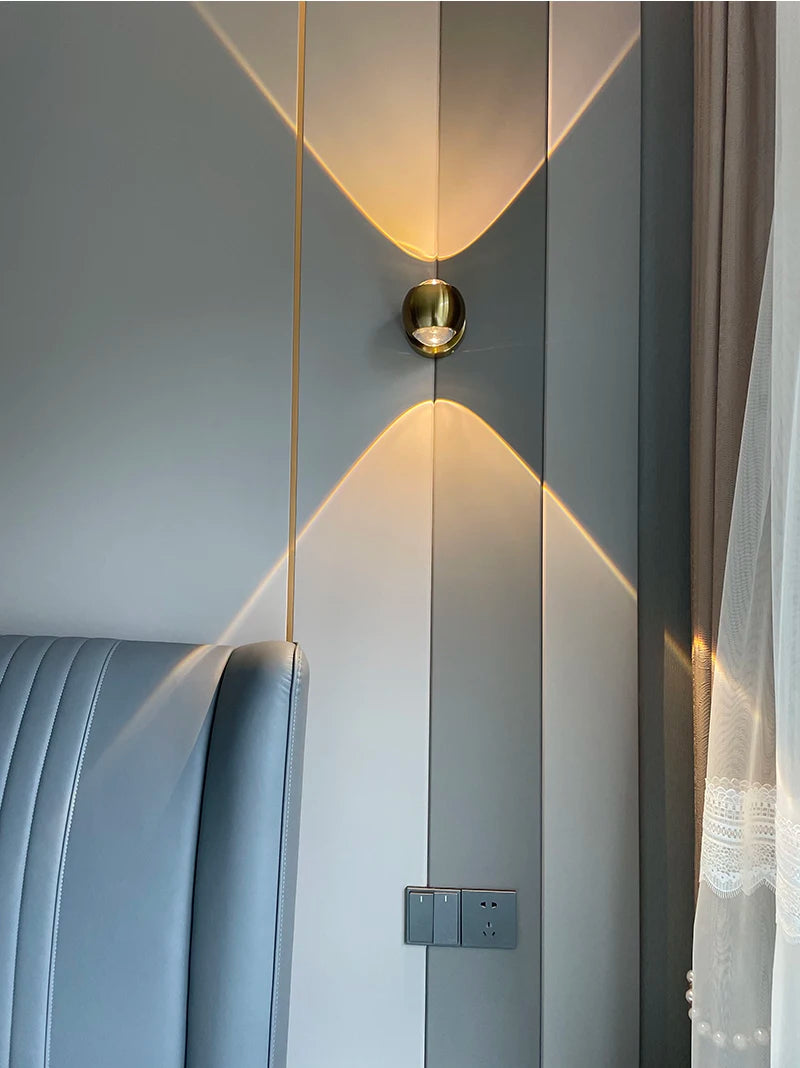 Applique murale minimaliste en aluminium – Alumiscape