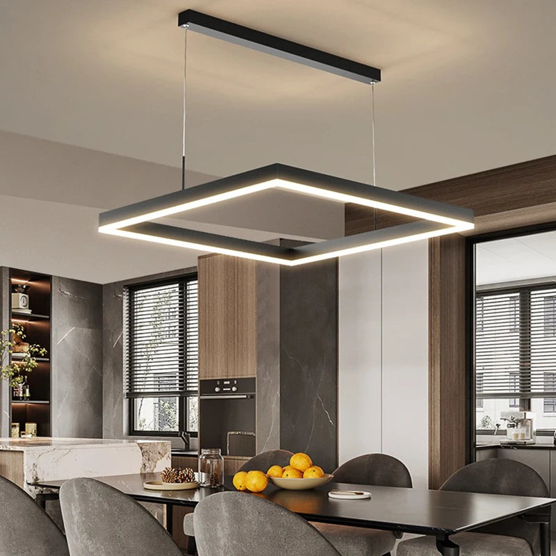 Lustre Moderne en Alliage pour Salle à Manger – Eclariana