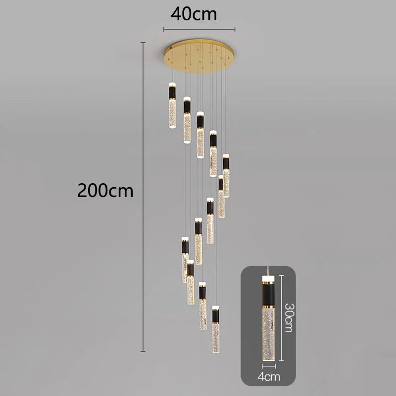 Suspensie modernă din aliaj pentru sufragerie – Arclineia