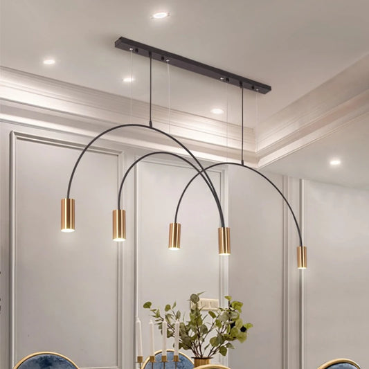 Plafonnier Contemporain Courbes Modernes et Installation Simple – Zeno