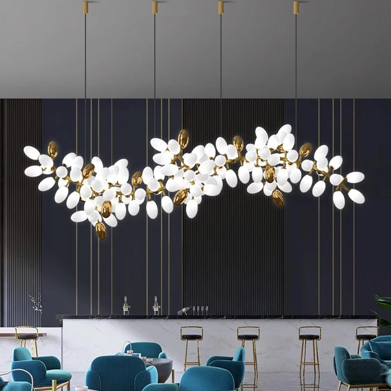 Suspension LED moderne pour salon – Zénithra