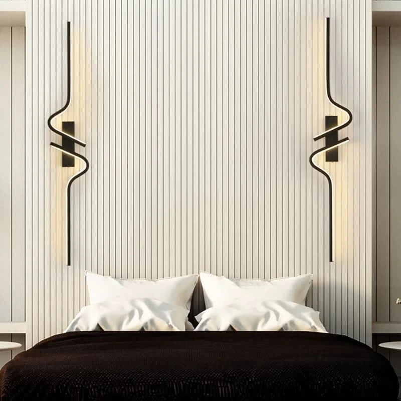 Applique Murale LED Design Minimaliste Éclairage Durable – Sinuo
