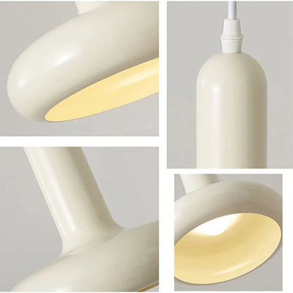 Modern Zénorial pendant in colored aluminum for dining room - view 6
