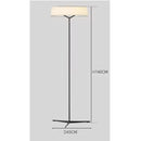 Moderní stojací lampa s nordickou tkaninou do obývacího pokoje – Armoniev