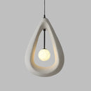 Suspensie Liniștitoare Stil Wabi-Sabi Formă Pietricică – Lueur de Galet