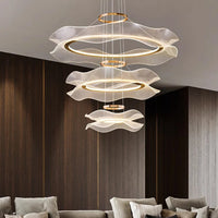 Suspension LED moderne en acrylique pour salon – Célinova