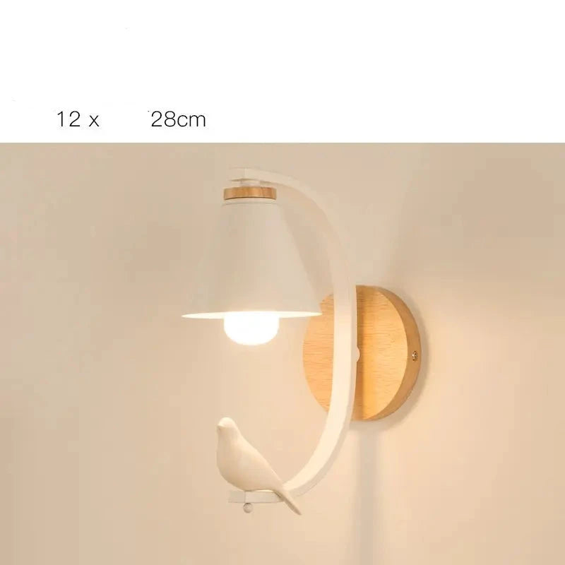 Applique murale en fer nordique pour chambre – Serenion