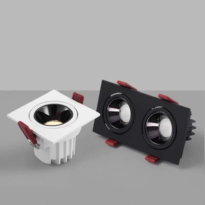 Spot Encastrable LED Éclairage Réglable Design Carré – Nik