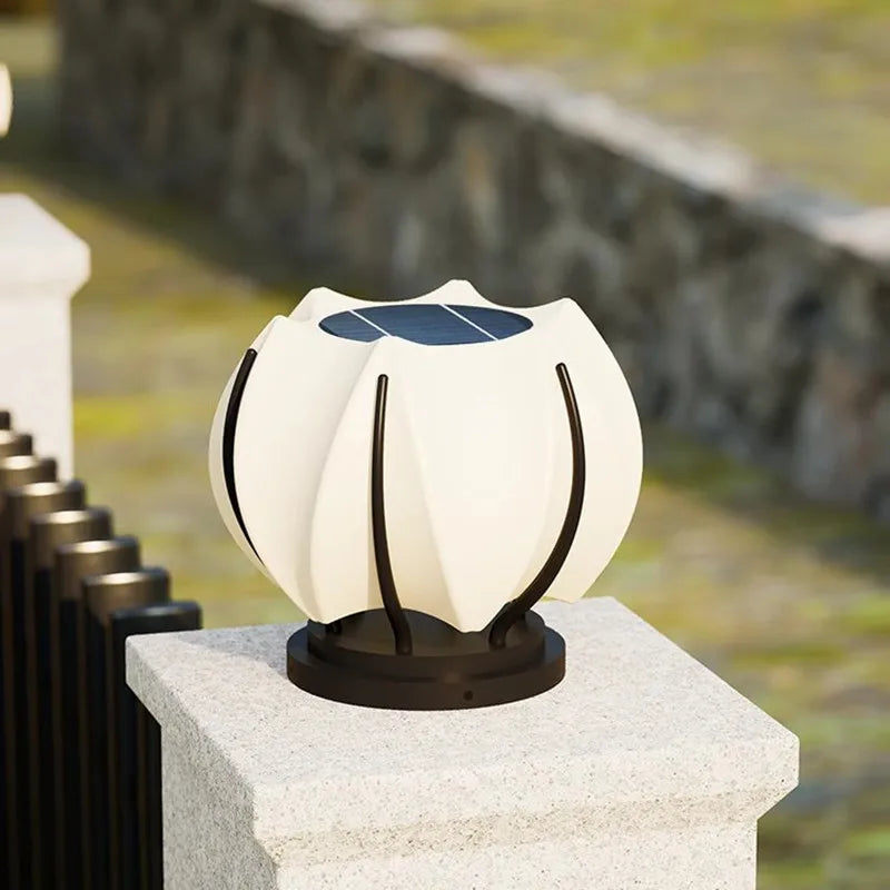 Lampe Solaire d'Extérieur en Acier Inoxydable – Soléclat