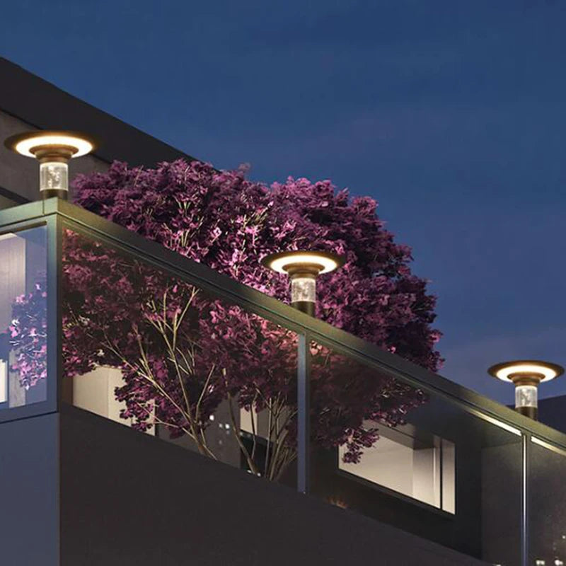 Lampadaire Solaire Extérieur en Aluminium Étanche – Solastice