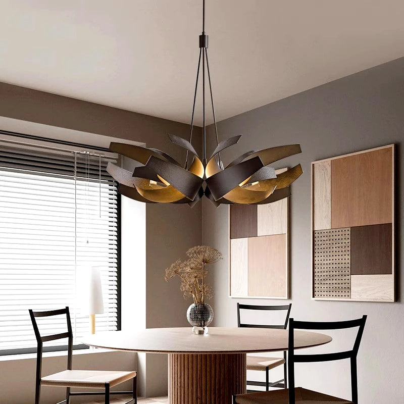 Suspension moderne en alliage pour salon et salle à manger – Diamenia