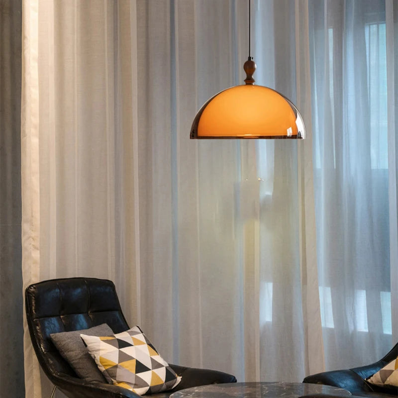 Suspension acrylique marron pour salle à manger – Armoniel