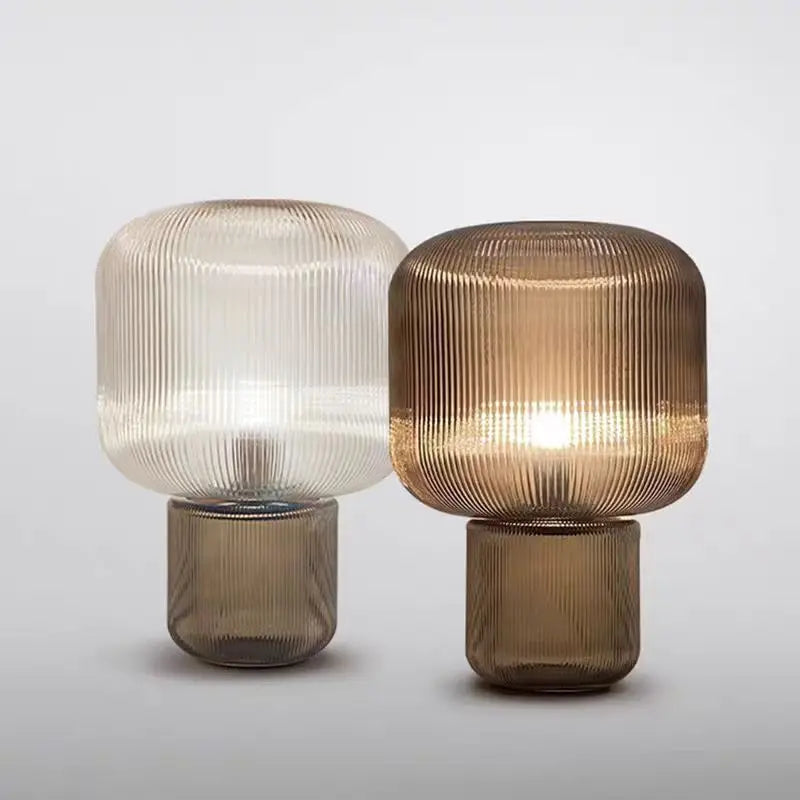 Lampe de Table en Verre Minimaliste pour Chambre – Armonique