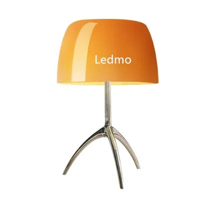 Lampe de bureau tripode en verre coloré moderne – Triolux