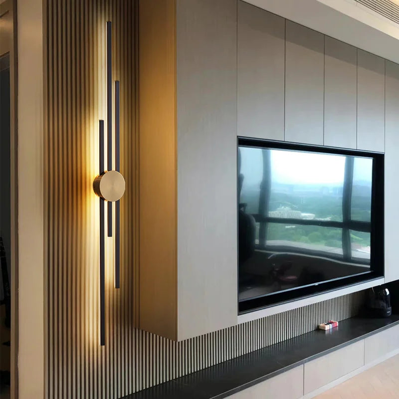 Applique Murale LED Haut Bas pour Ambiance Douce et Relaxante – Orbite Linéaire