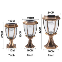 Lampe à poser Solaire Extérieure en Aluminium – Callistoria