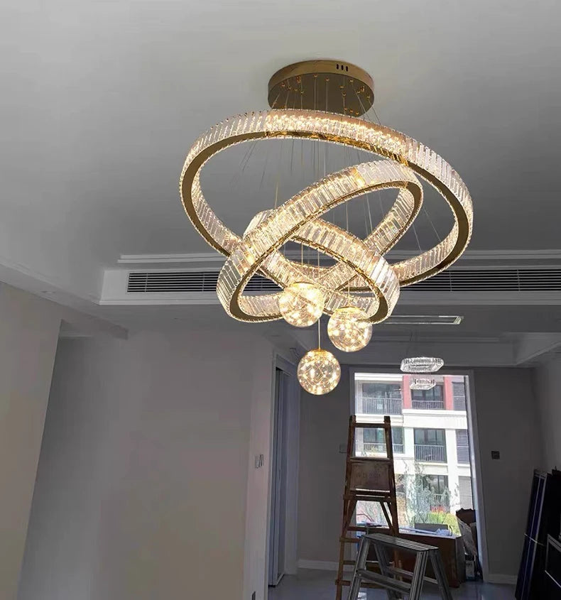 Lustre Cristal Moderne pour Salon et Salle à Manger – Cristarion