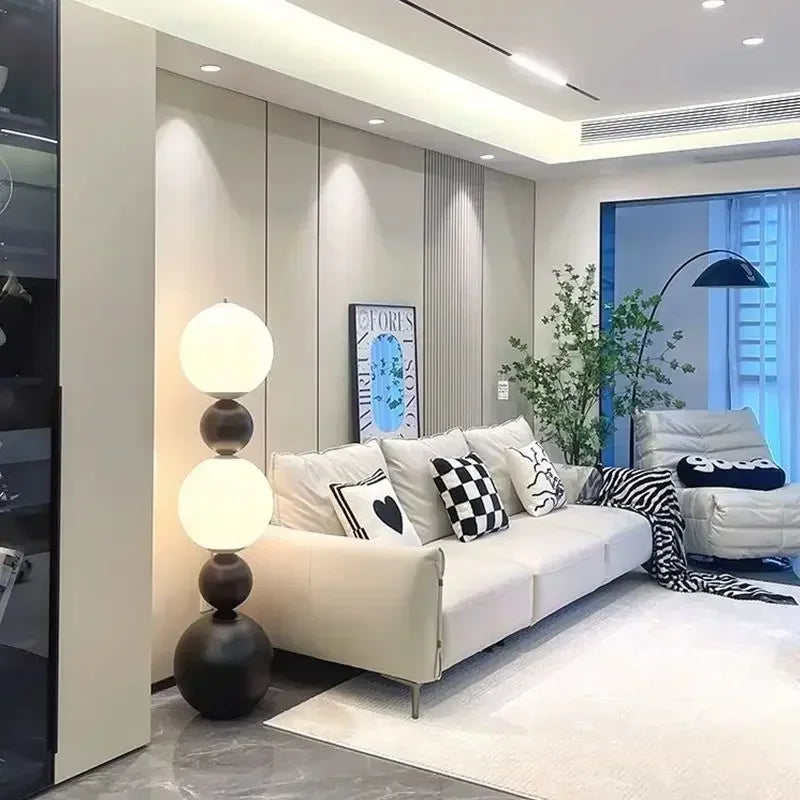 Lampadaire design italien en fer pour salon – Armonello