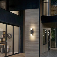 Applique murale extérieure minimaliste en aluminium – Amarion