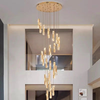 Lustre en cristal moderne pour salon – Cristarène