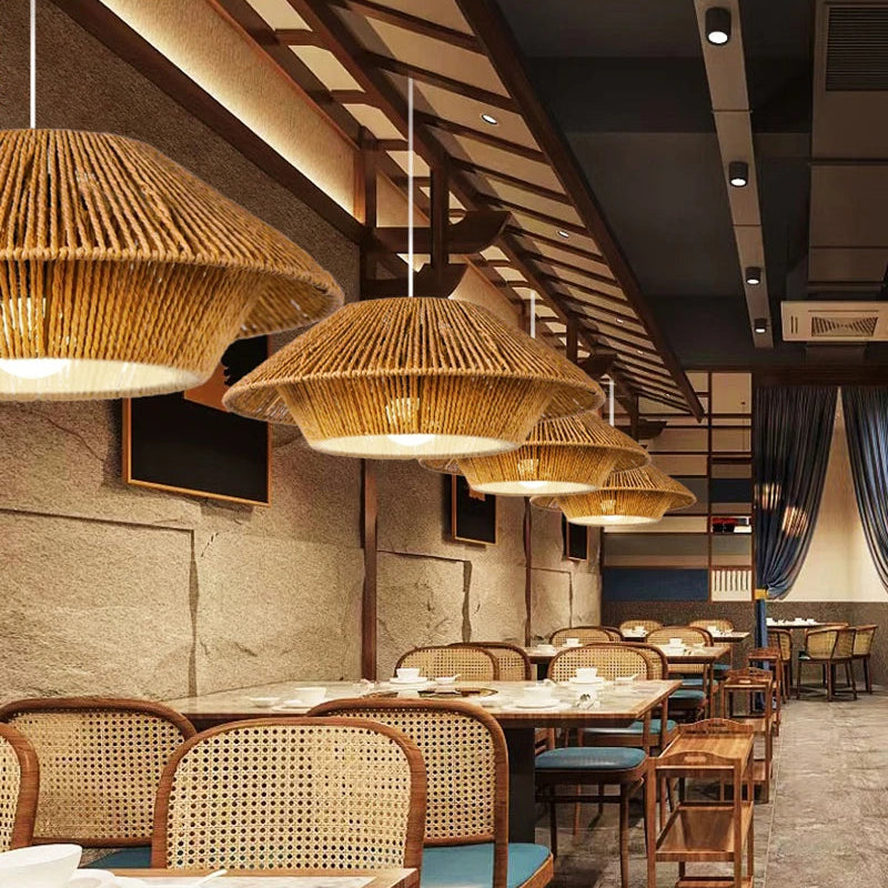 Suspension Japonaise et Texture Authentique – Shibumi