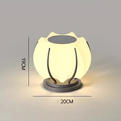 Lampe Solaire d'Extérieur en Acier Inoxydable – Soléclat